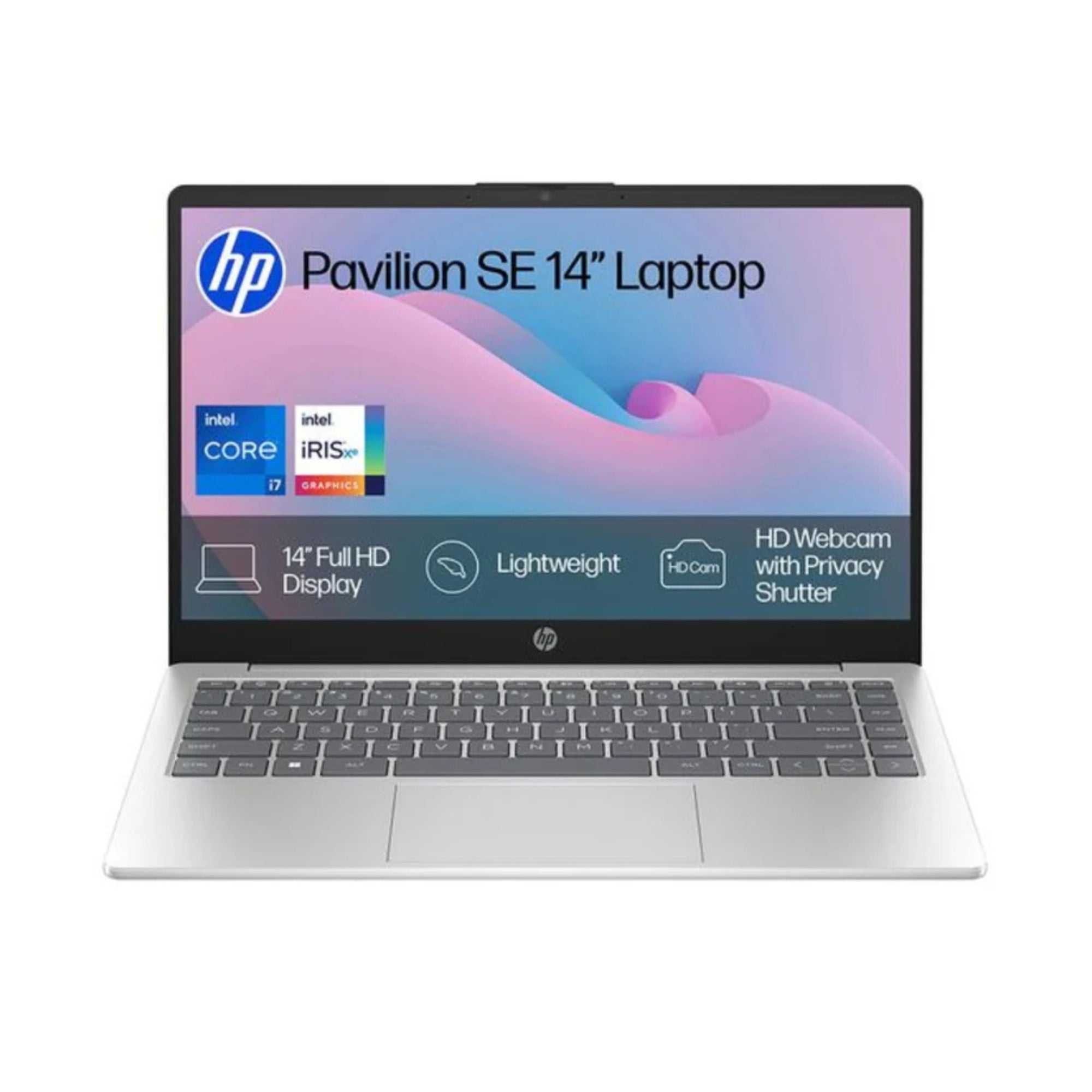 HP Pavilion SE 14-ep0532sa 14" Laptop - Intel Core i7, 8GB Ram, 512GB SSD, Windows 11 - Silver