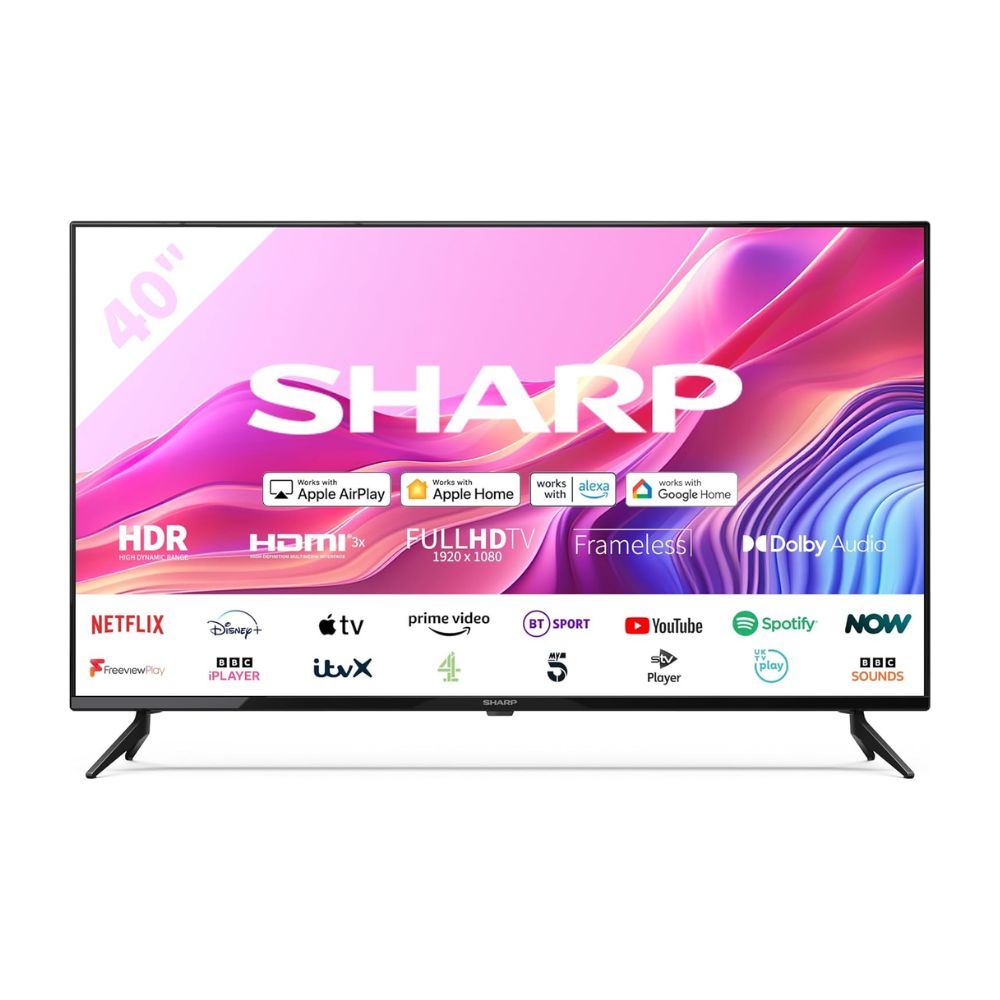 Sharp 40" Smart HD Ready LED TV with Roku 2T-C40FD7KF1FB