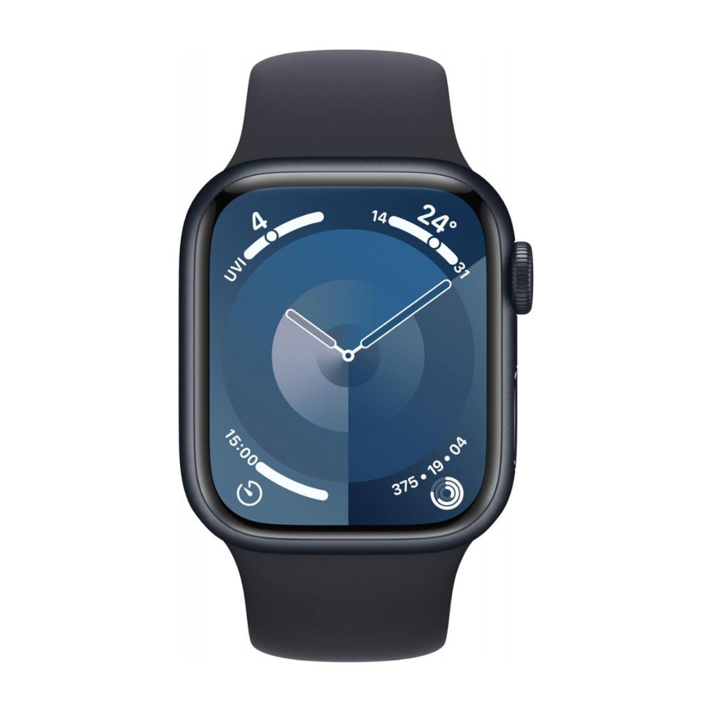 Apple Watch Series 9 GPS 45mm Midnight Sport Band (S/M) MR993QA/A