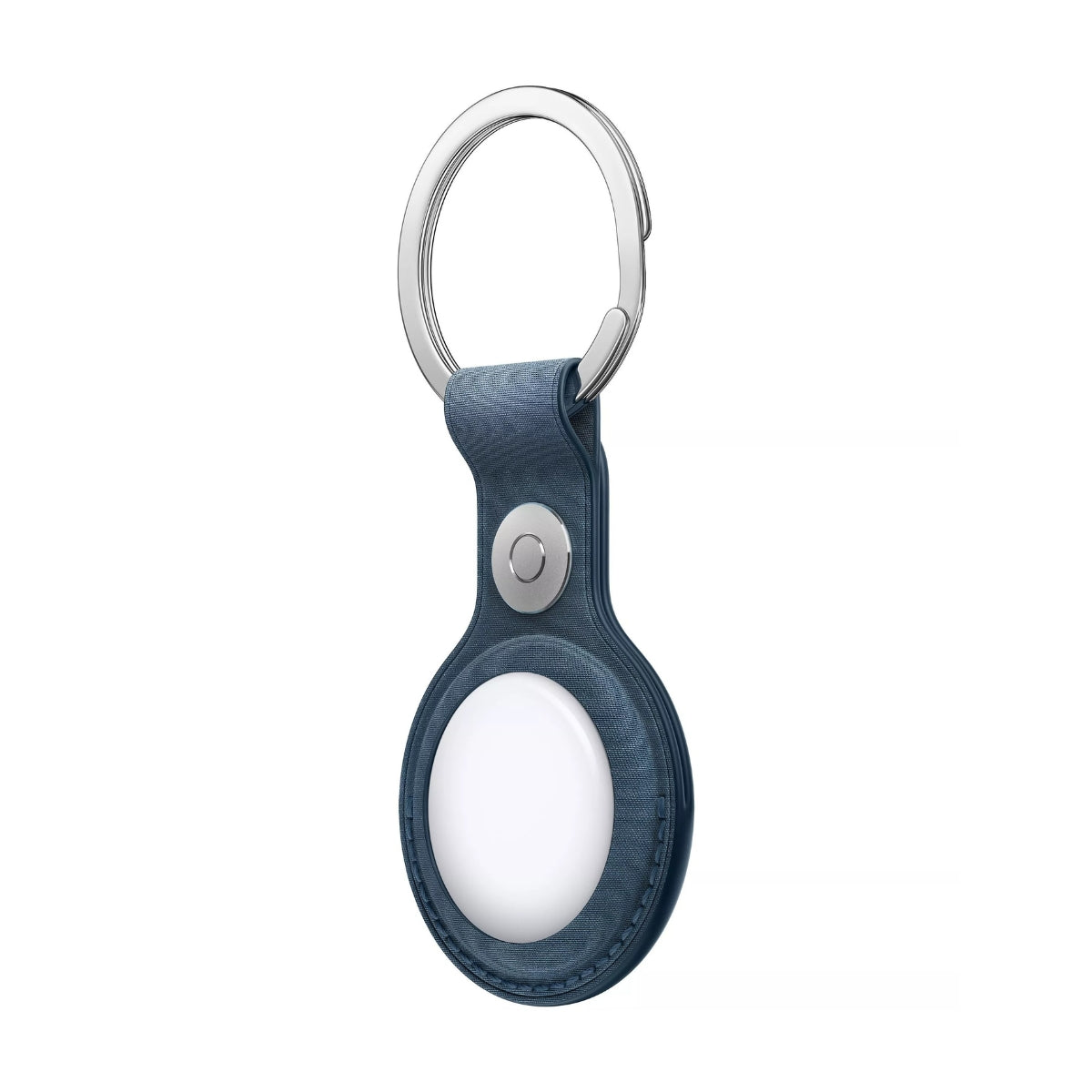 Apple AirTag FineWoven Key Ring - Pacific Blue