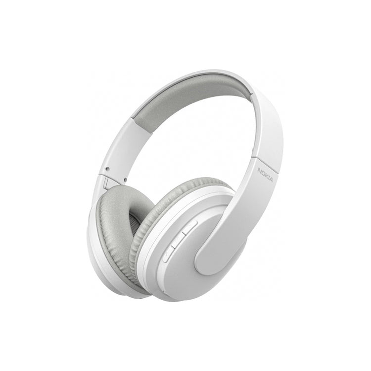 Nokia Wireless Over-Ear Headphones with Microphone White WHP-101 W