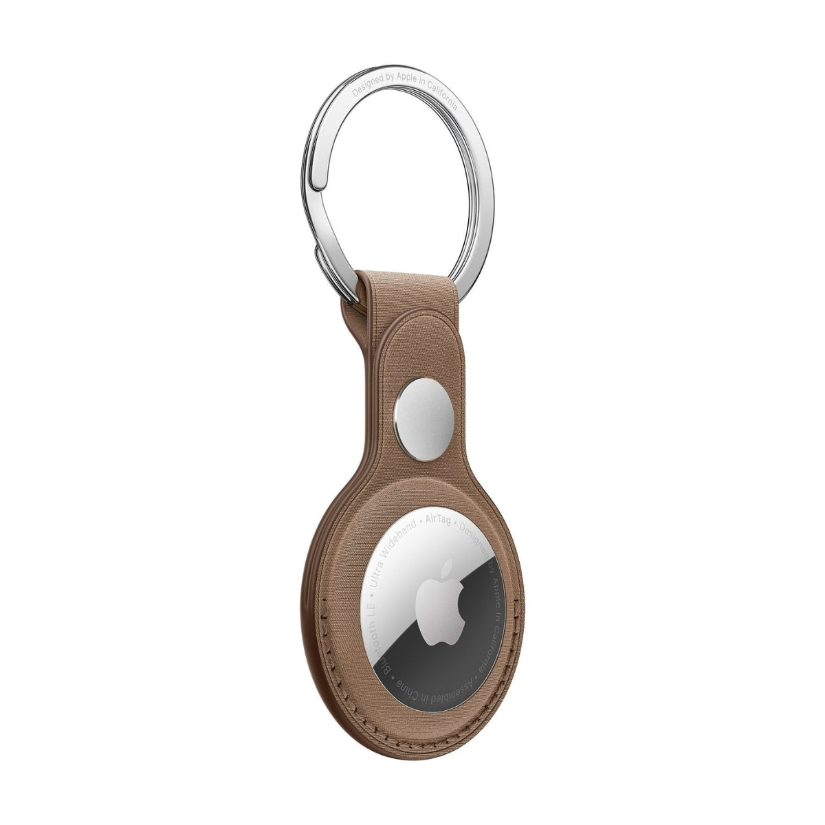 Apple AirTag FineWoven Key Ring - Taupe