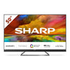 Sharp 4T-C50EQ3KM2AG 50" 4K UHD Quantum Dot LED Smart Android TV Frameless Aluminium Netflix Freeview HD Satellite