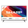 Sharp 50" 4K UHD Frameless Android TV with Freeview Play HD, Google Assistant Hub, Chromecast & Bluetooth