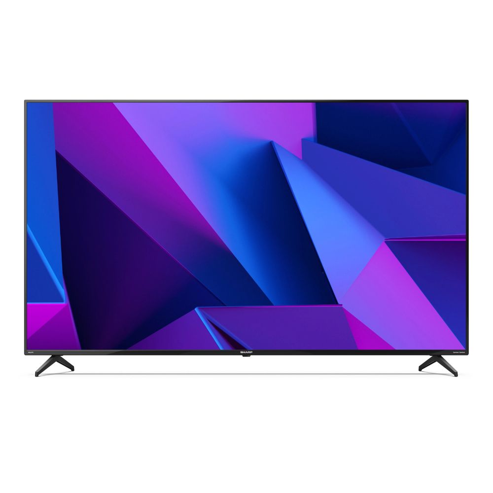 Sharp 4T-C70FN2KL2AB 70 Inch 4K UHD LED Smart Android TV Freeview Play Dolby Vision DTS:X Audio