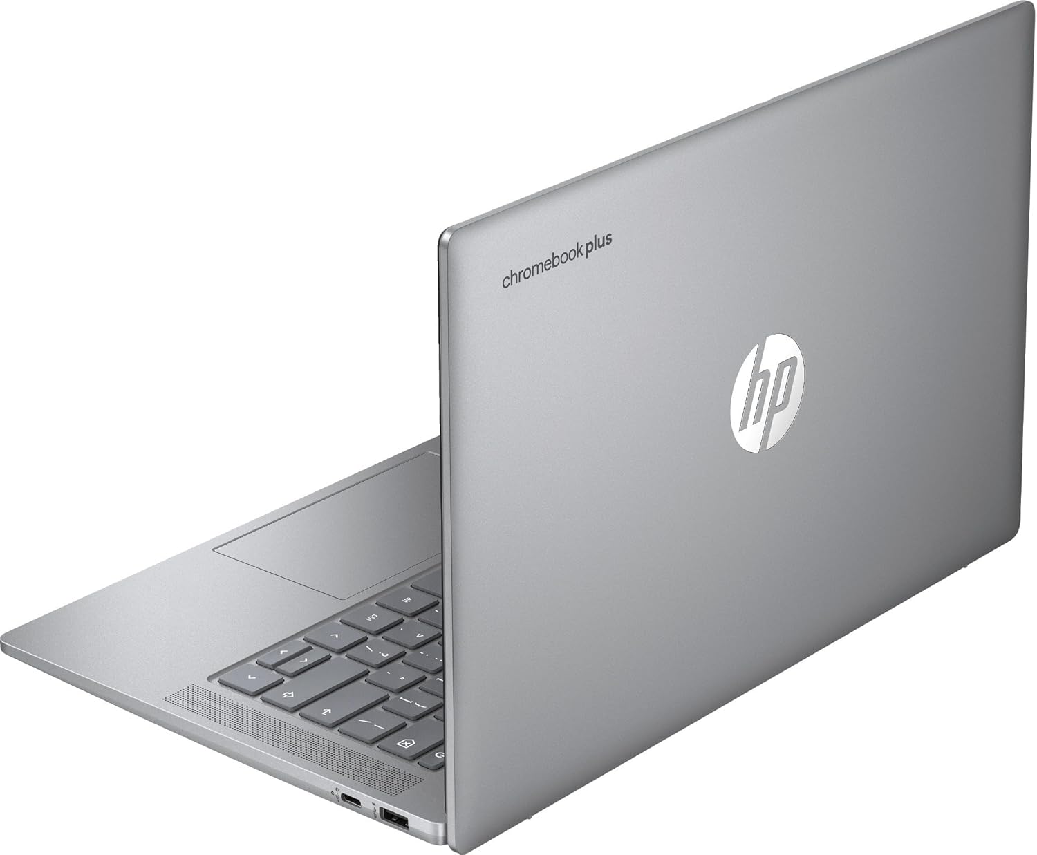 HP Chromebook Plus 14 Laptop - Intel Core i3, 8GB, 256GB, Silver