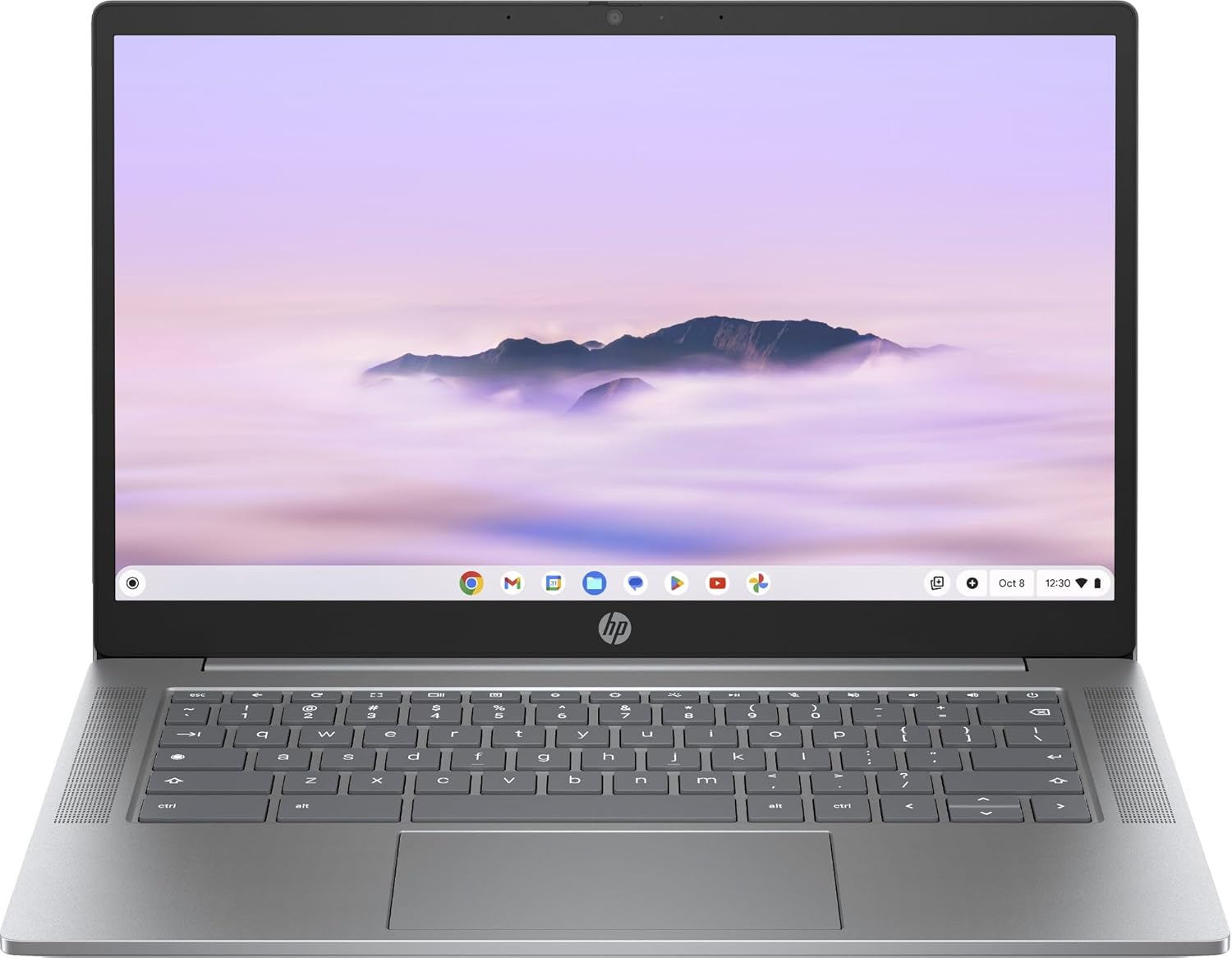 HP Chromebook Plus 14 Laptop - Intel Core i3, 8GB, 256GB, Silver