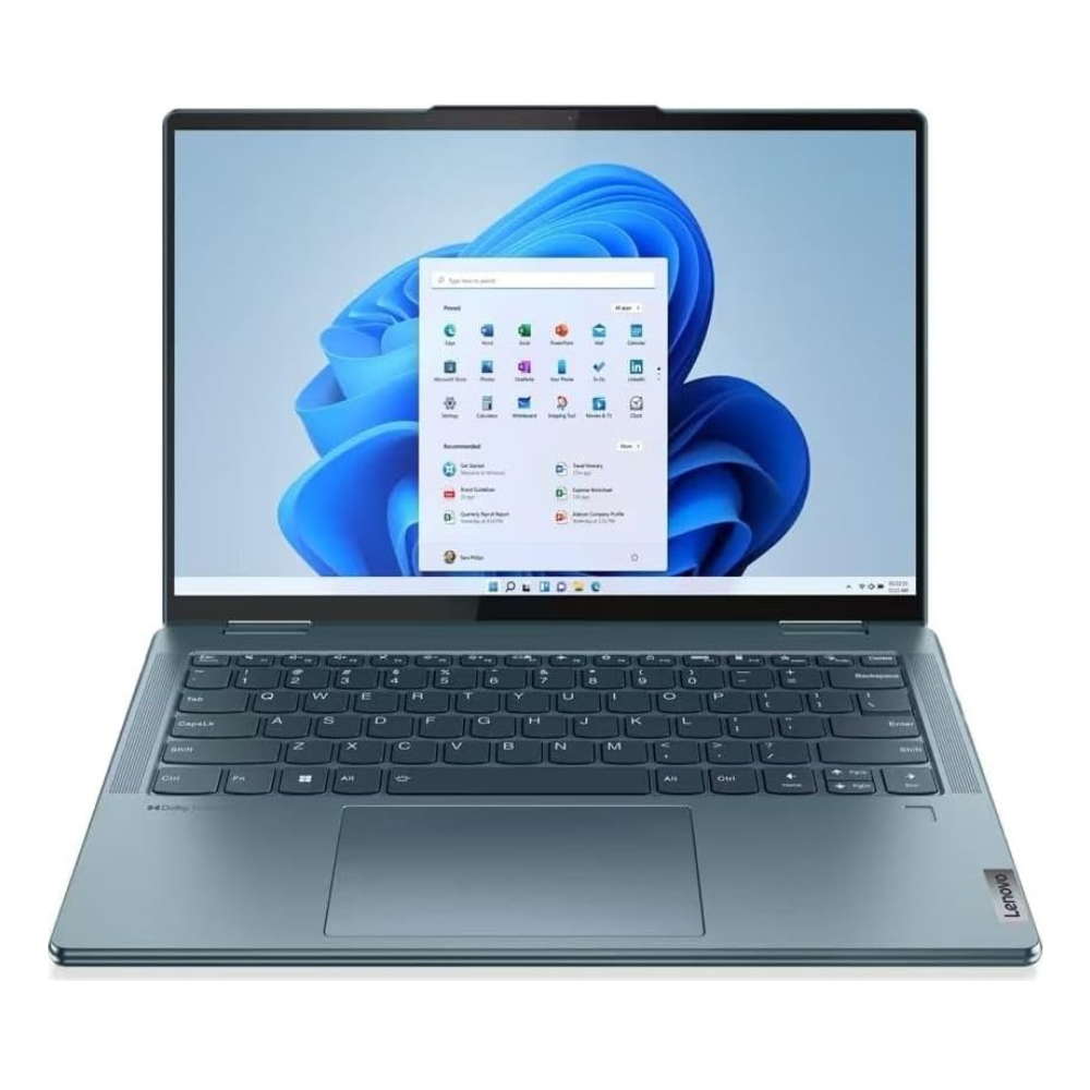 Lenovo 14" 2 in 1 Yoga 7 Laptop Touchscreen Ryzen 5 6600U 8GB 256 SSD Windows 11 - 82QF002CUK