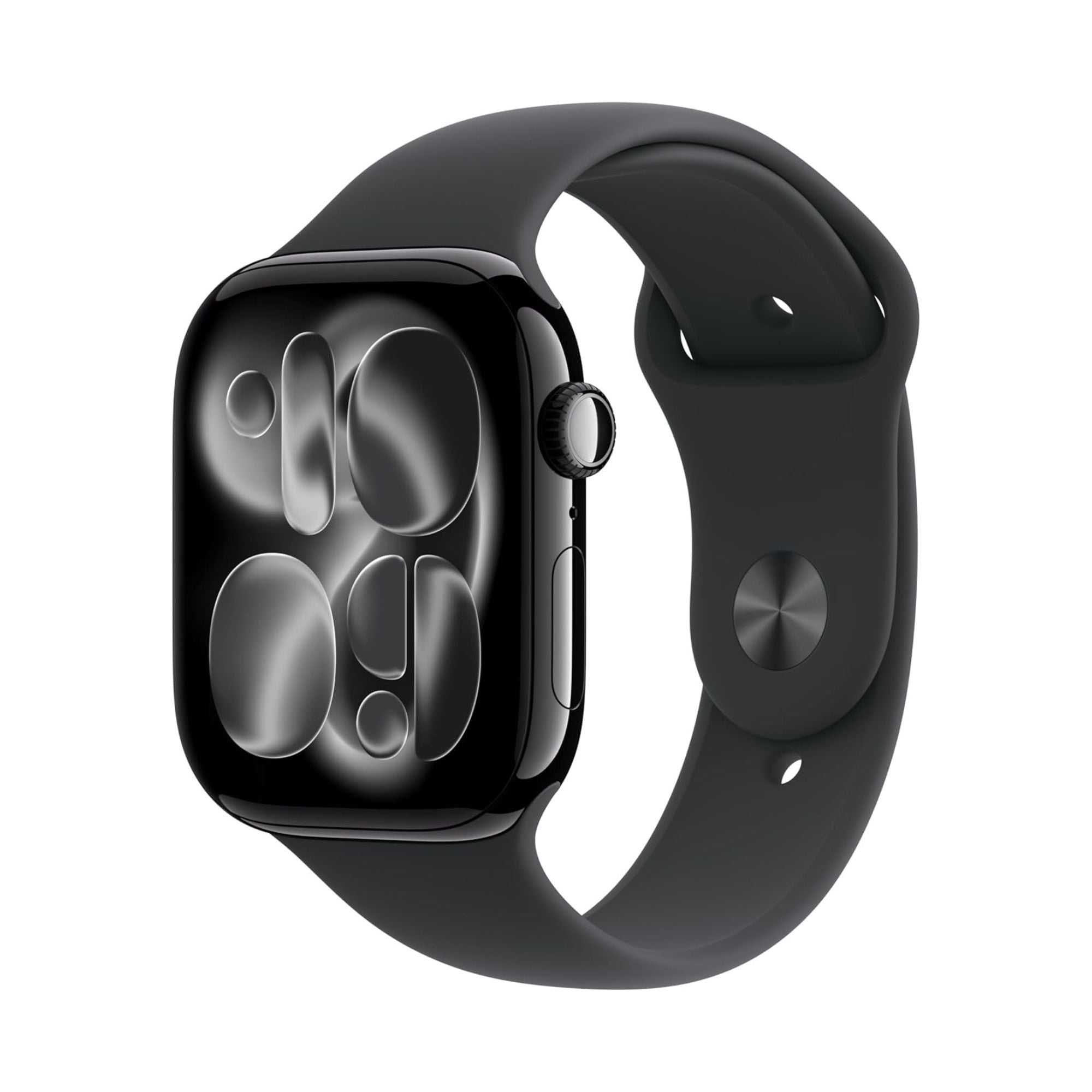 Apple Watch Series 11 GPS 42mm Jet Black Aluminium Case with Sport Band (M/L) MEQU4MP/A