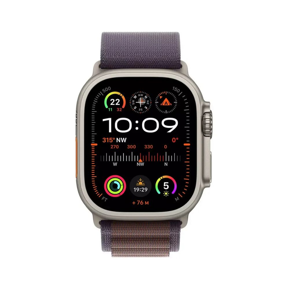 Apple Watch Ultra 2 Cellular 49mm Titanium Indigo Alpine Loop (Medium) MRET3B/A