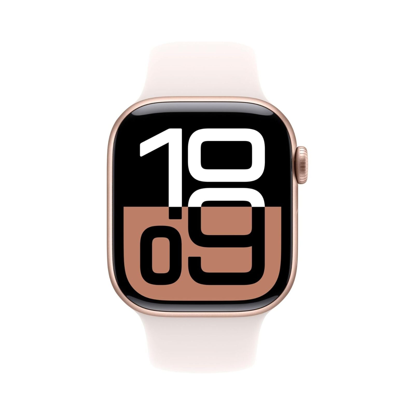 Apple Watch Series 10 GPS 42mm Rose Gold Aluminium Case Light Blush Sport Band (S/M) MWWH3QA/A
