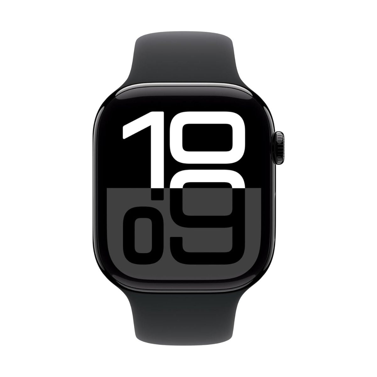 Apple Watch Series 10 GPS 46mm Jet Black Aluminium Case with Sport Band (S/M) MWWP3QA/A