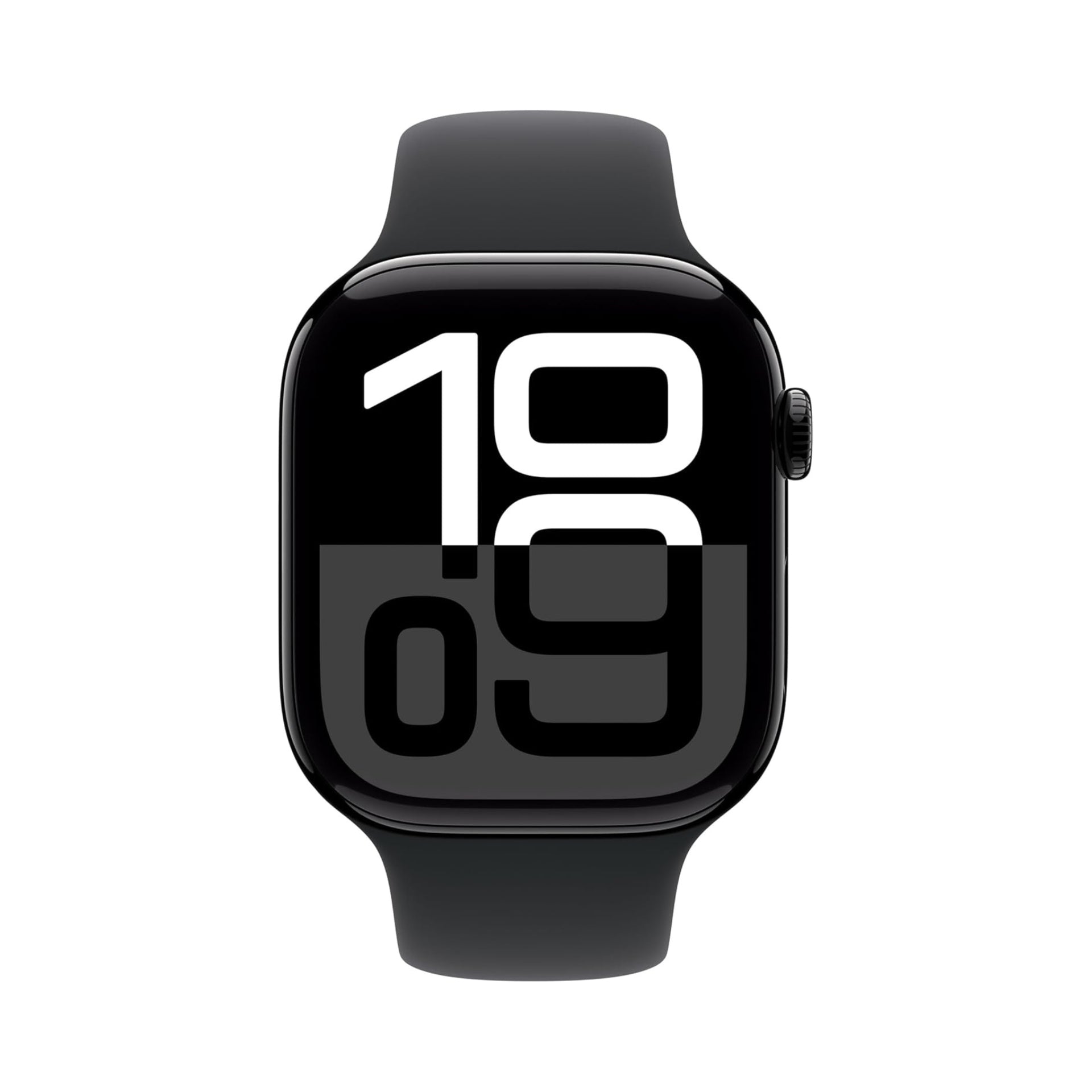 Apple Watch Series 10 GPS 46mm Jet Black Aluminium Case with Sport Band (S/M) MWWP3QA/A