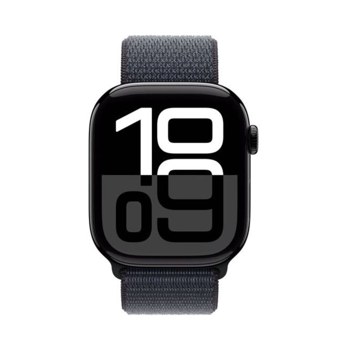 Apple Watch Series 10 GPS 42mm Jet Black Aluminium Case with Ink Sport Loop MWWG3QA/A