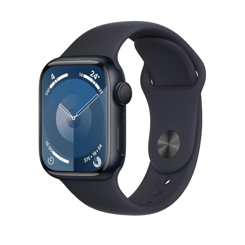 Apple Watch Series 9 GPS 45mm Midnight Sport Band (S/M) MR993QA/A