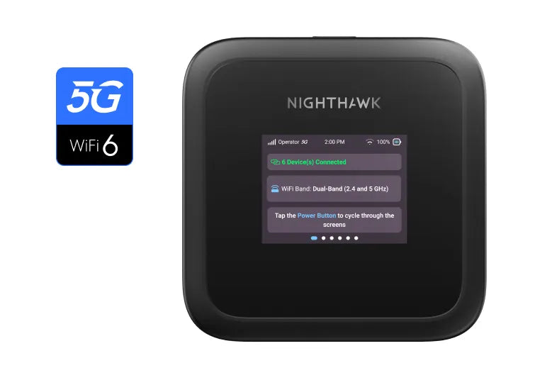 NETGEAR Nighthawk M3 5G Mobile Hotspot - WiFi 6 Mobile Router - Unlocked - MH3110