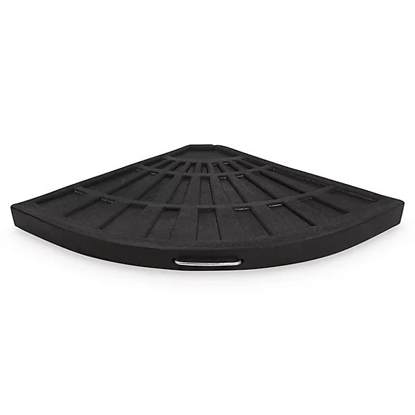 Tivano Black Parasol Base - 4 Piece -  Up to 60kg