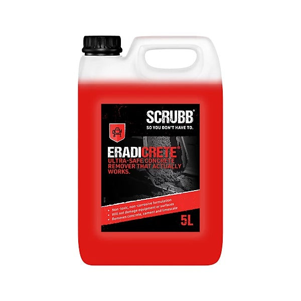 SCRUBB Eradicrete Concrete remover, 5L Jerry can